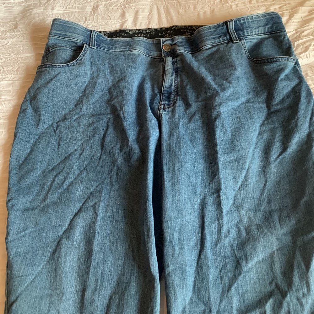 Lee Rider Midrise Boot Cut Denim Jeans - Picture 2 of 5